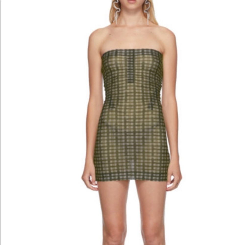 ISO Charlotte Knowles Skinn Dress in Check